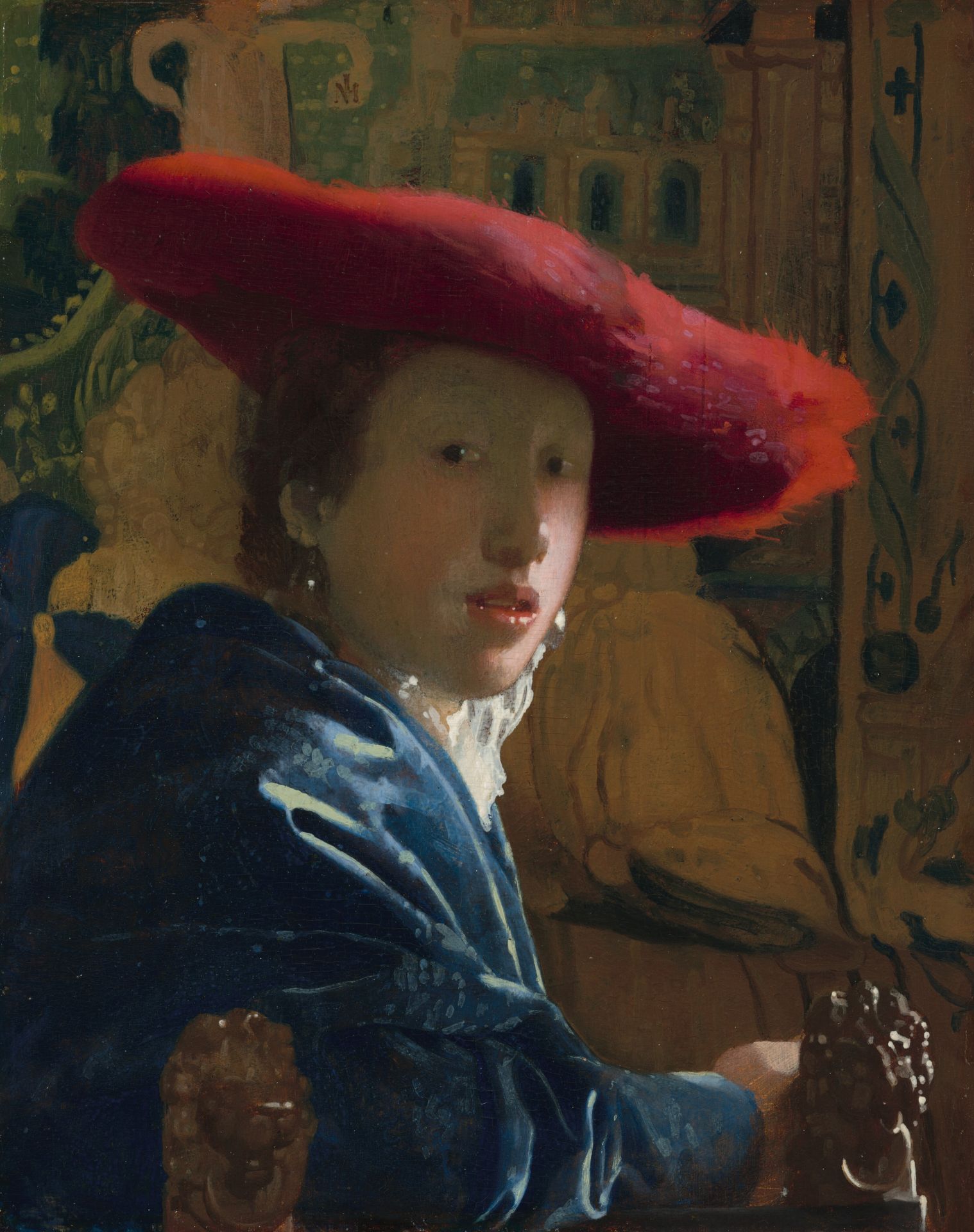 Jan Vermeer - Girl with a Red Hat 